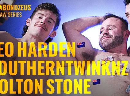 Kiwi Boys Amateur Threesome with Hot Hung Dick
