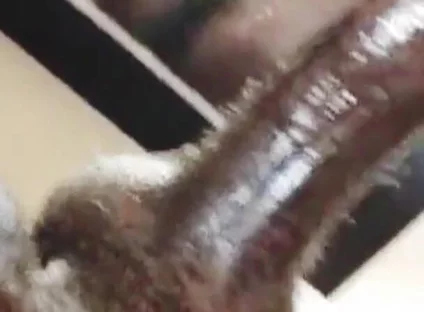 Straight BBC Plays with Ass and Cums in Mirror
