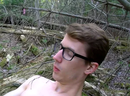 Outdoor Jack off with Twink Sacha