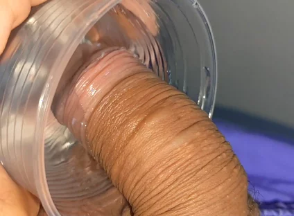 Mysterious Solution Inserted Into the Wrinkled Cock.