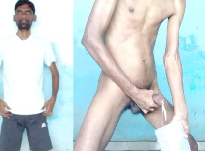 Rajesh Playboy 993 Nude Stroking Jerking off Dick Masturbating Big Cock and Cumming in the Jar