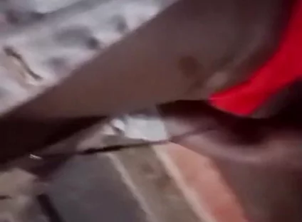 Stepmom Was so Horny so I Had to Cum on the Floor for Her to See