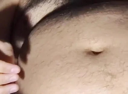 Pig Man Full of Fat and Cum