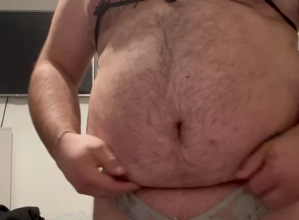 Cock Bondage with Under Clothes Crossdress and Out in Public Part 1