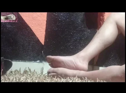 Rita Shows Her Feet 1