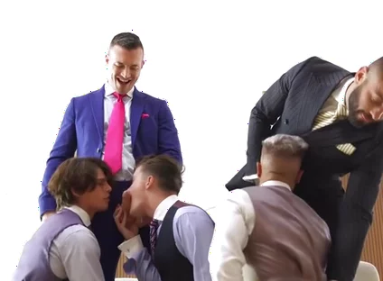 Allen King, Seth Peterson And Grant Ducati - Suit Orgy