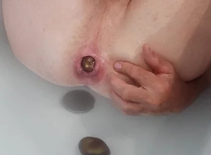 Sissy Ioving Plums in My Beautiful Ass