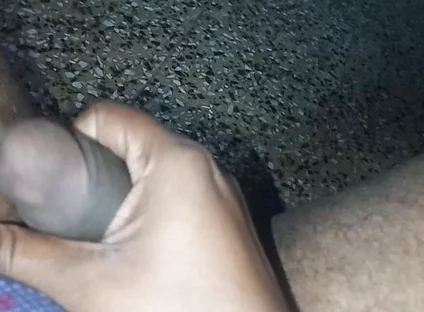 My Dubai Wife Office Room. Licking My Big Cock