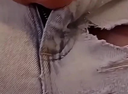 Sixxbig Cheap Jeans Create Massive Cock & Massive Cumshot