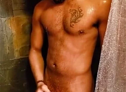 Caught in the Shower!