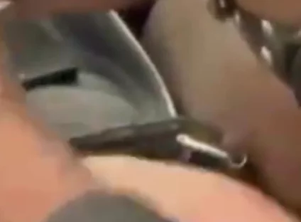 Interracial Leather Cock & Balls Play