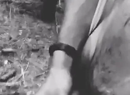 Famous Influencer Ejaculates in the Forest