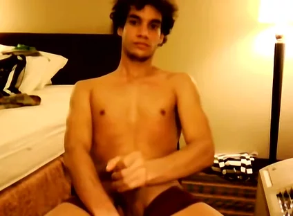 Tristan Hallister Wanks His Beautiful Cock For The Camera