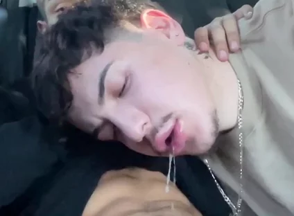 Head Road Sucking Twink Sucked Dry!