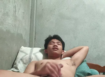 Pinoy Teen Is Enjoy His Hot Dick Until He Cums