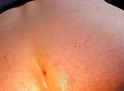 Marvelous Buttock Full of Life Where a Juicy Anal Bud Grows