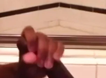 Wanking my big dick huge cumshot