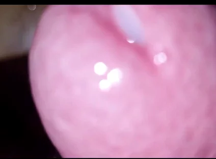 Twice Cumshots with a Hard Cock and Interruption of the First Orgasm