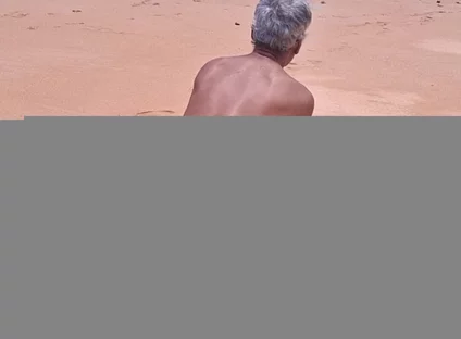 Ladysilva on the Beach in Bikini Enjoying a Sun on Her Hot Ass