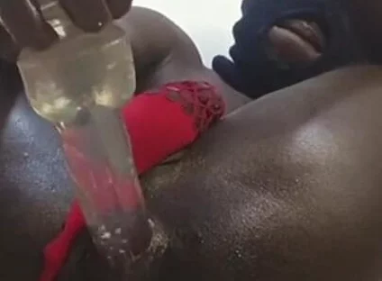 A Silicone Dildo Fuck My Anal Hard