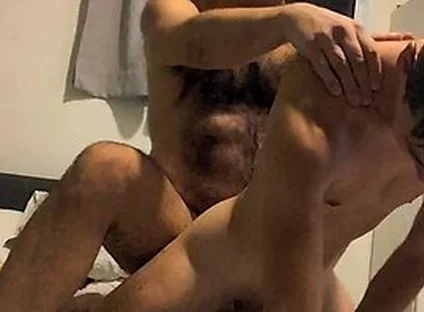 Hairy Hung Stepdaddy Fucks A Skinny Twink Raw
