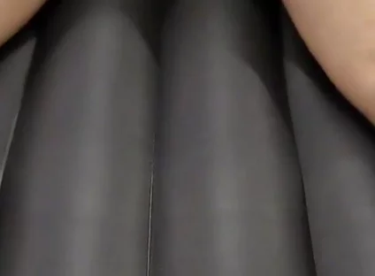 Fuck and cum on airmatress