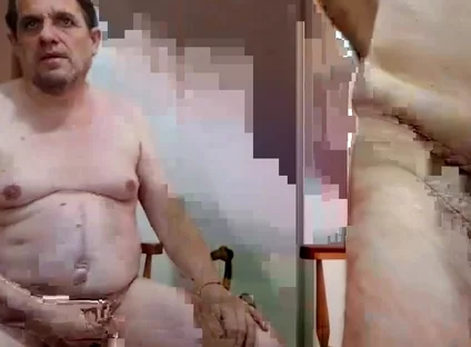 Playing with Our Cocks on Webcam Part 1