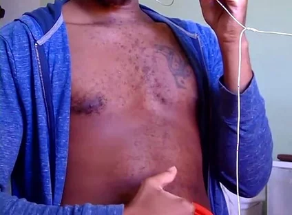 Kennie Jai Gets off Guy by Showing His Big, Fat, Dick!
