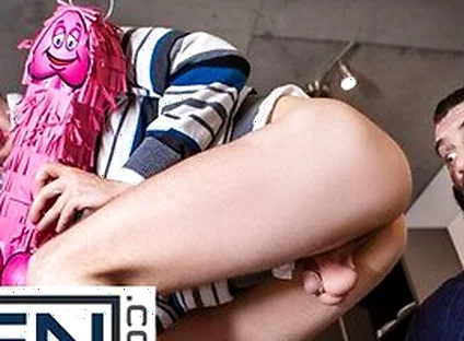 Twink Ryan Jacobs Takes A Hard Birthday Pounding From His Beefy Stepdad Markus Kage