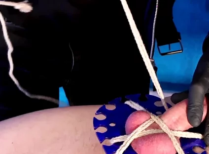Cock and Ball Bondage for CBT