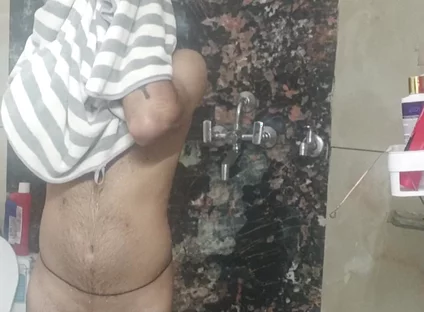 Indian desi man enjoy