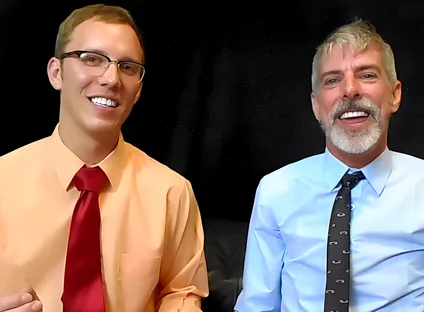 Giant Coworkers Give You Your Annual Peer Review