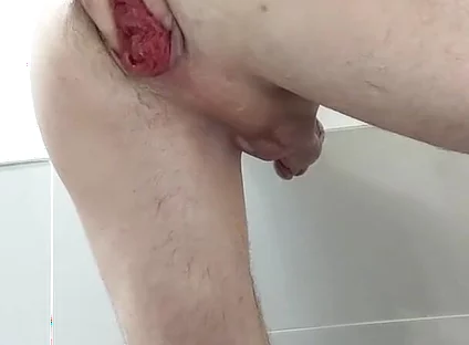 I'm Hiding a Huge Dildo in My Ass