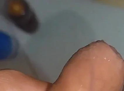 Increasing Phimosis Using Your Own Cum!