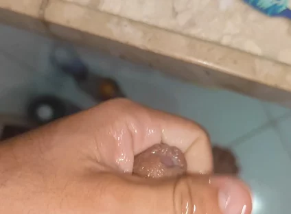 Increasing Phimosis Using Your Own Cum!