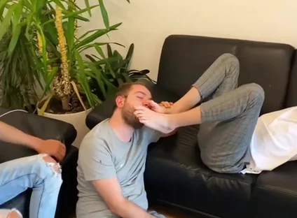 Two Twinks Feet Licked