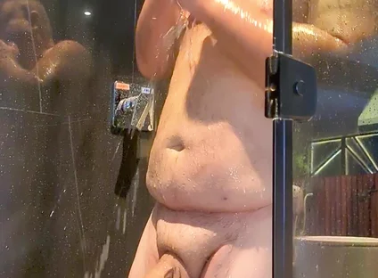 (final Cum) Bear Body Worship POV - Chubby Strong Fighter
