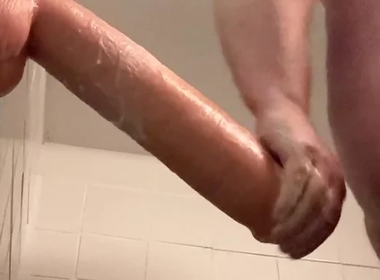 Anal Stretching Whit Massive Toy