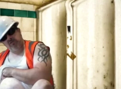 Vintage Public Toilets - Verbal Play and Cum