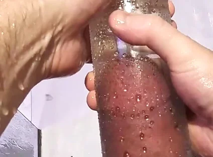 POV Morning Cock Pump with a Big Bear Body