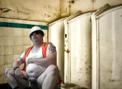 Vintage Public Toilets - Verbal Play and Cum
