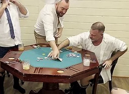 Strip Poker Party Gets Outta Hand - Orgy