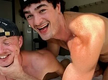 American Jock Breeds British Twink With A Fat Ass