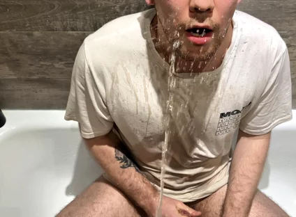 The 24-hour Challenge Went Crazy - We Were Writing Everywhere, and He Was Soaking Me From Head to Toe