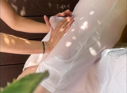 A Boy Has Fun Watering His Friend's White T-shirt and Exposing His Smooth Ass and Big Cut Cock