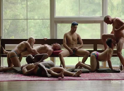 Vander Pulaski And Nico Nova In Underwear Play Party
