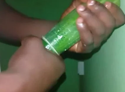Stroking My Cucumber Nice and Slow