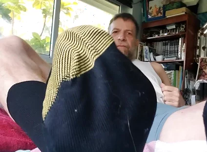 Stepdad Shows in Goldtoe Socks