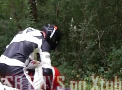 Biker boys fucking outdoor