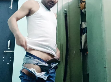 Indian Police Officer Army Man Desi Man Stepfather